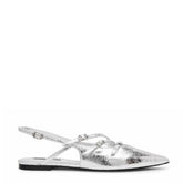 Ballerina STEVE MADDEN CIANNA - Silver Crinkle